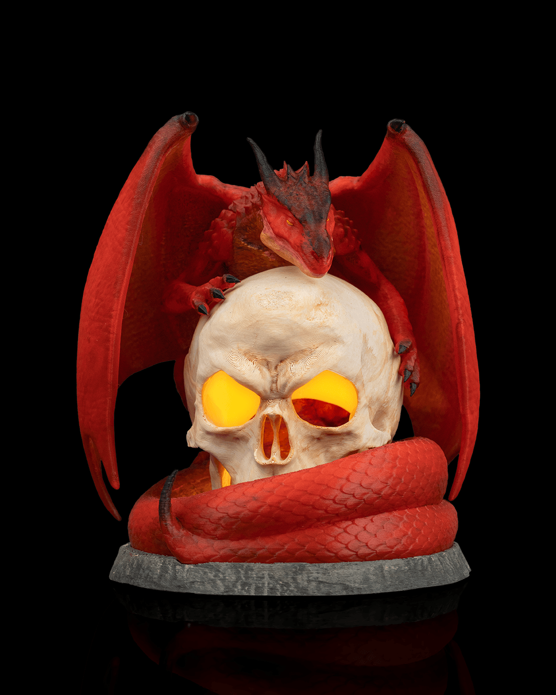 Luminária de Mesa Necrodragon